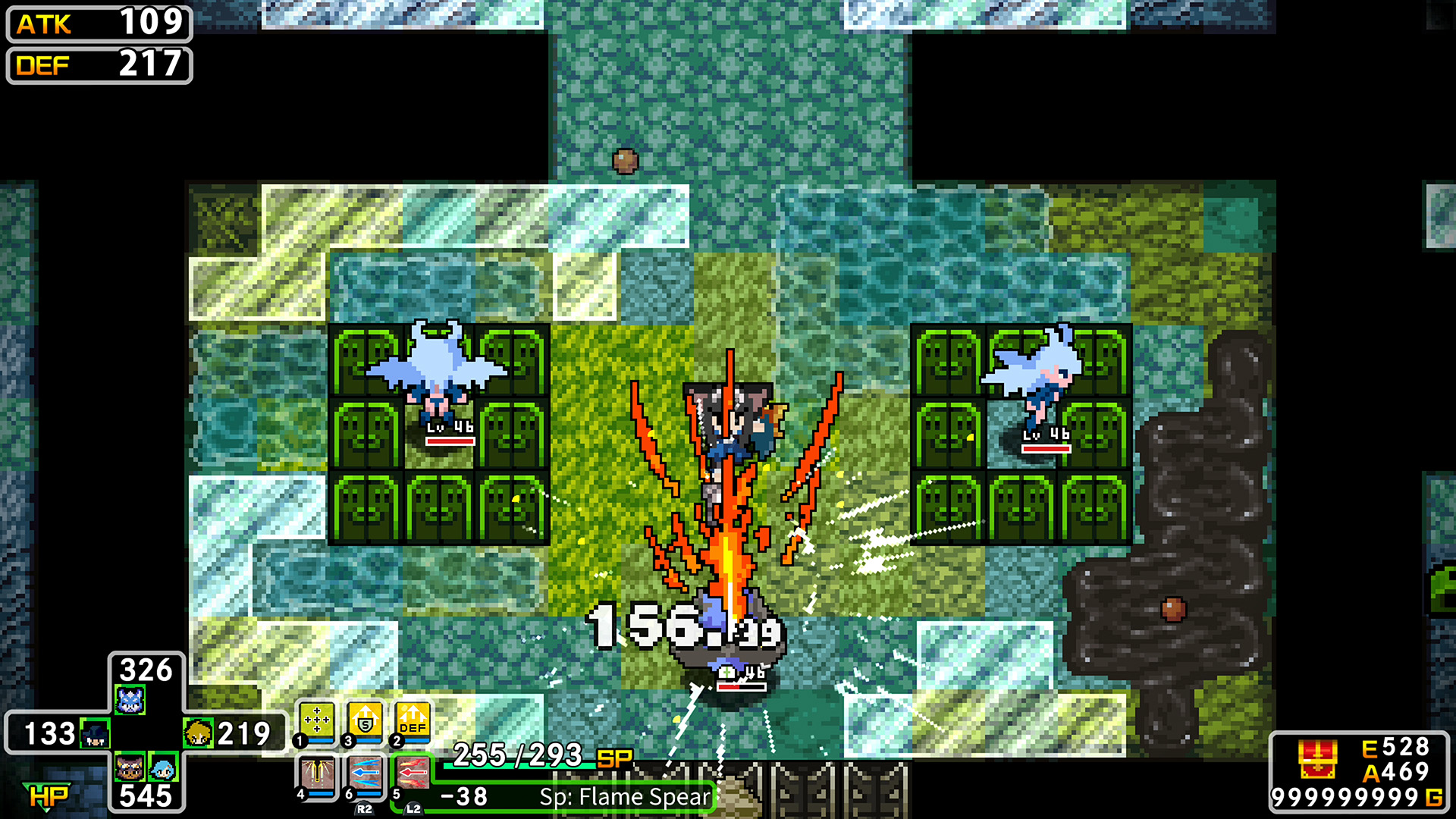 A screenshot from Cladun X3, revealed for its release date announcement.