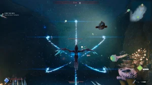 A screenshot from Glaciered on Switch 2.