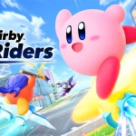 The key art for Kirby Air Riders.