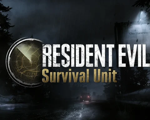 The key art for Resident Evil Survival Unit.