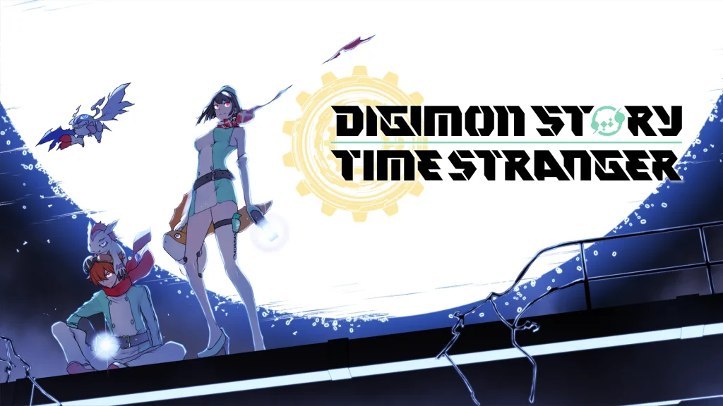 The key art for Digimon Story: Time Stranger.