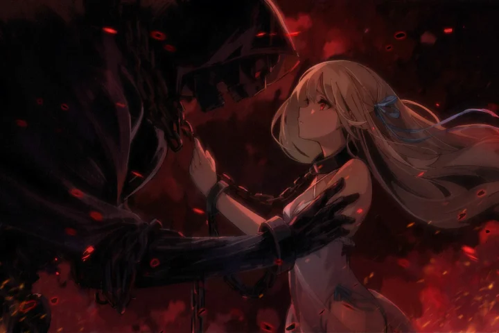 The key art for Forsaker: DingDing & Blade.