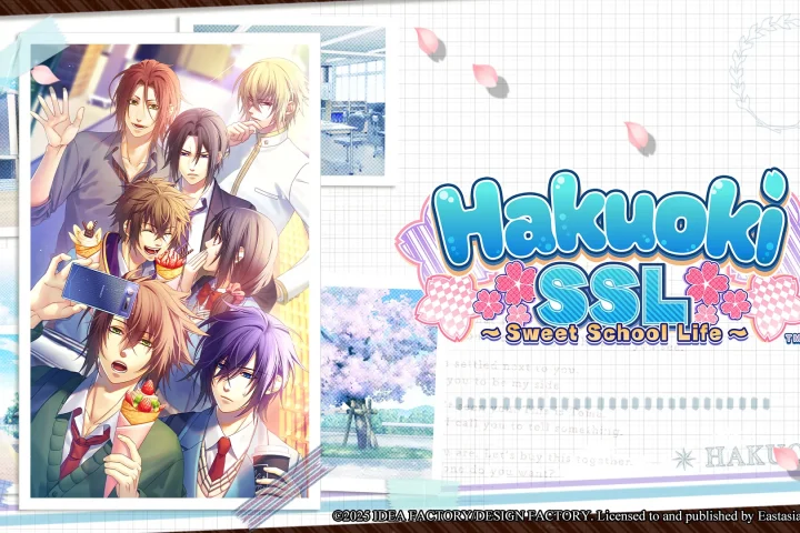 The key art for Hakuoki SSL ~Sweet School Life~