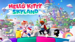The key art for Hello Kitty Skyland.