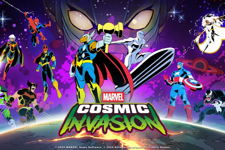 The key art for MARVEL Cosmic Invasion, as of July 2025.
