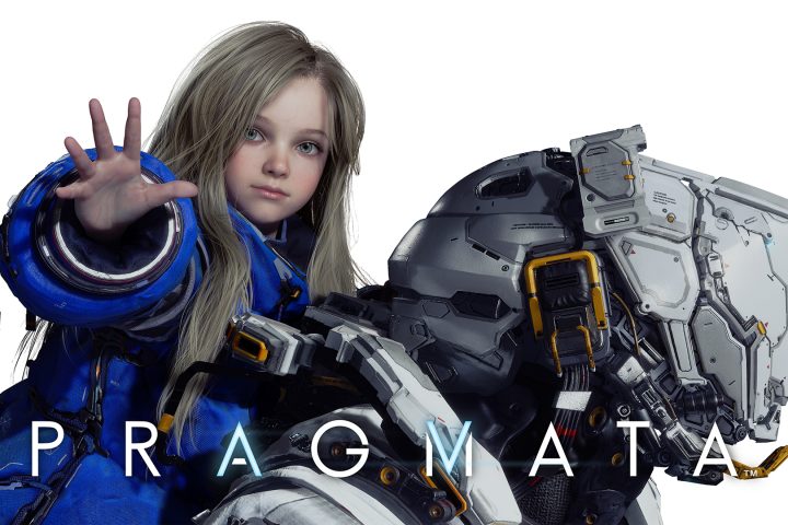 The key art for PRAGMATA.