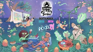 The key art for Chuck Another Game On The Barbie: The 2025 Pixel Expo Showcase. It runs from September 13 to 15, 2025.