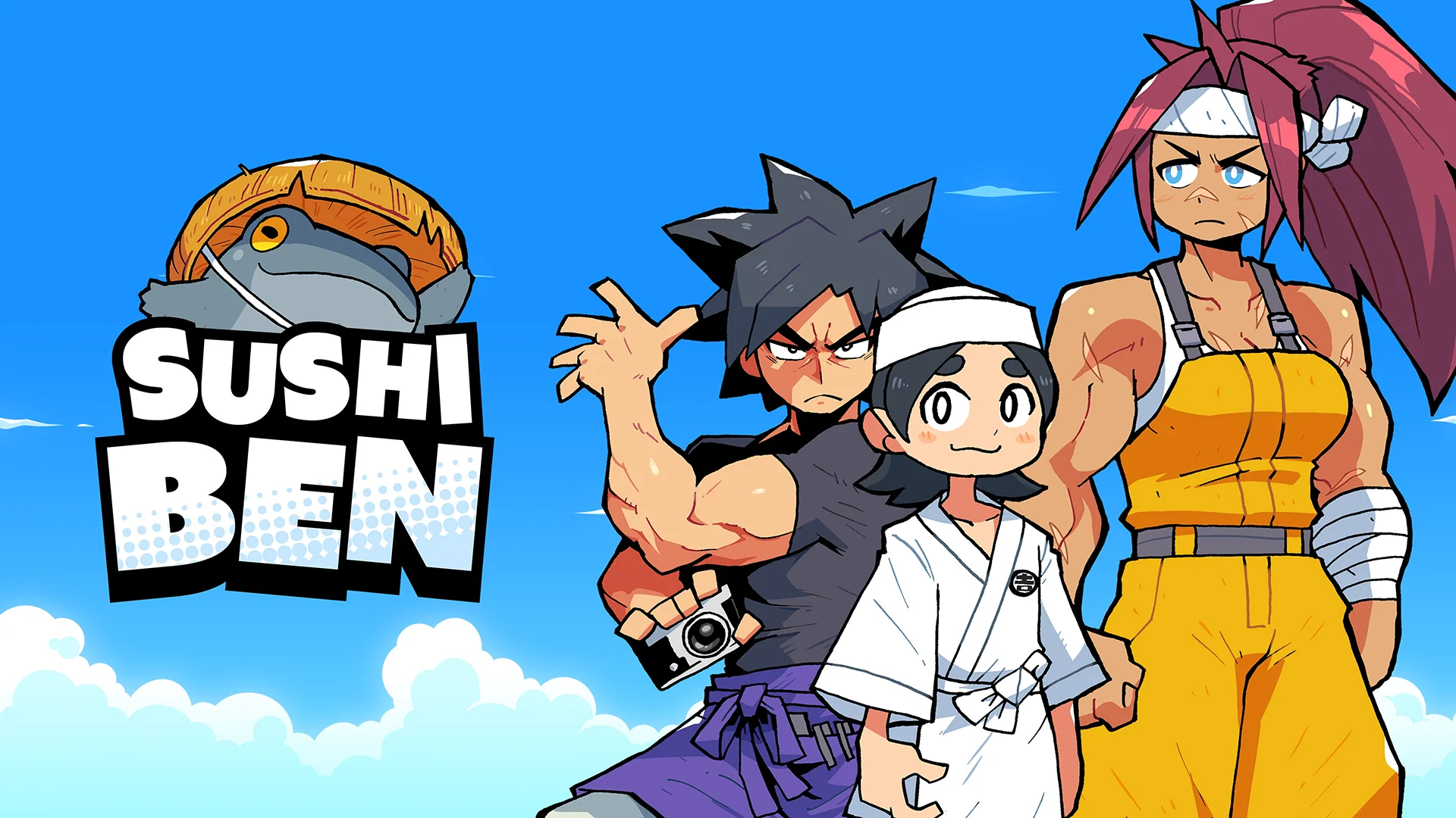 The key art for Sushi Ben.