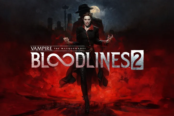 The key art for Vampire: The Masquerade — Bloodlines 2.