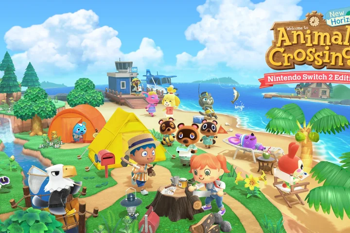 The key art for the Nintendo Switch 2 Edition of Animal Crossing: New Horizons.