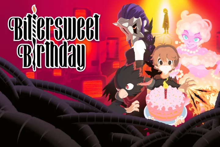 The key art for Bittersweet Birthday.