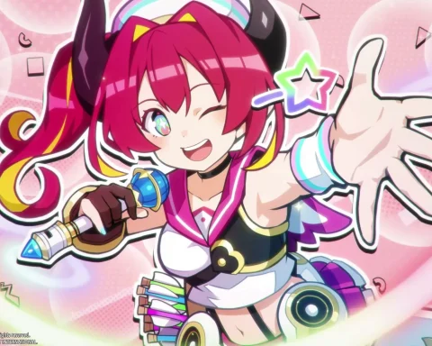 A screenshot from Calamity Angels: Special Delivery, provided by Idea Factory International.