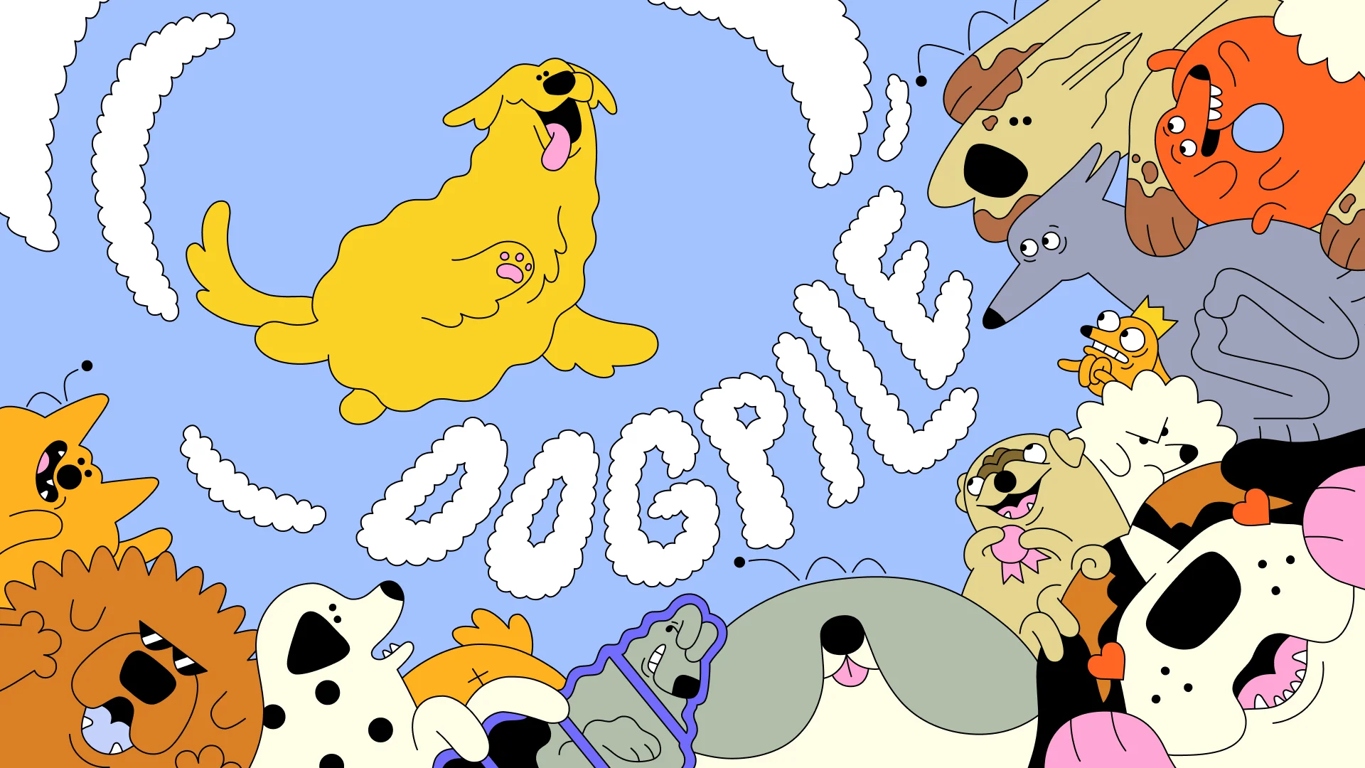 The key art for Dogpile.
