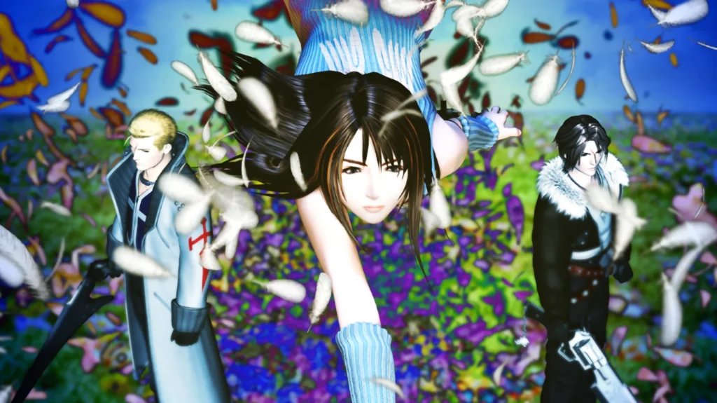 Artwork for Final Fantasy VIII, via Square Enix.