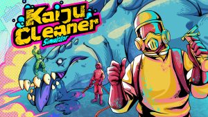 The key art for Kaiju Cleaner Simulator.