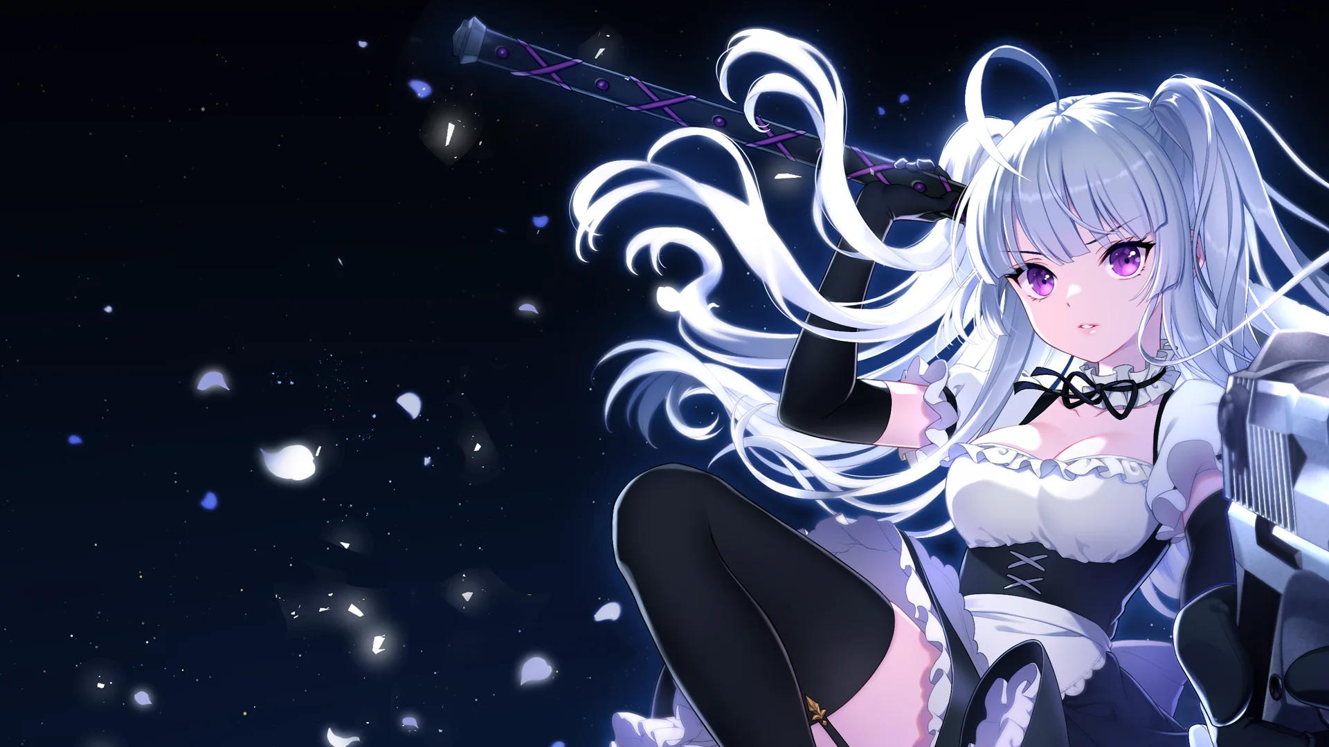 The key art for Maid of Salvation.