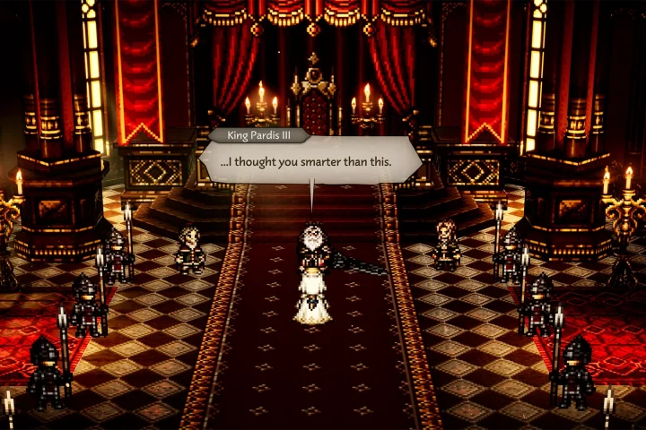 An official screenshot from Octopath Traveler 0.