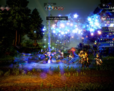 An official screenshot from Octopath Traveler 0.
