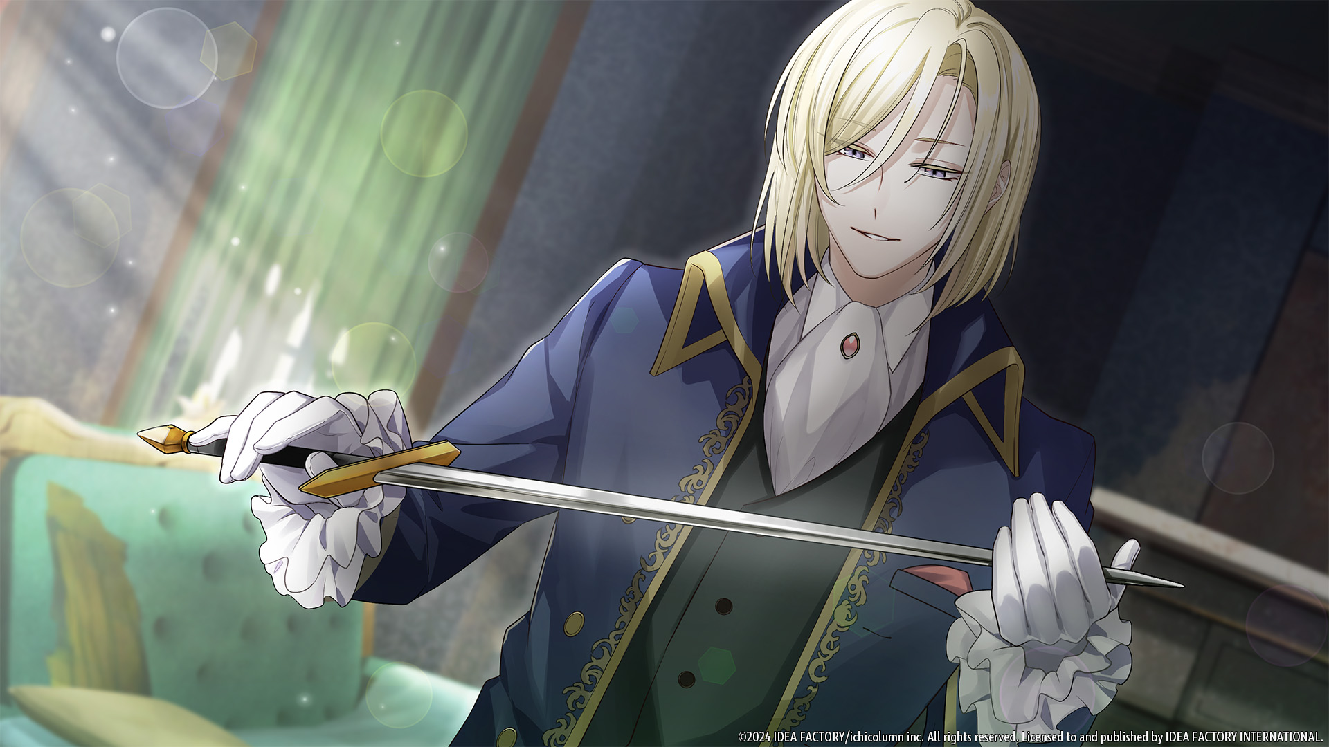 A screenshot from Temirana: The Lucky Princess and the Tragic Knights.