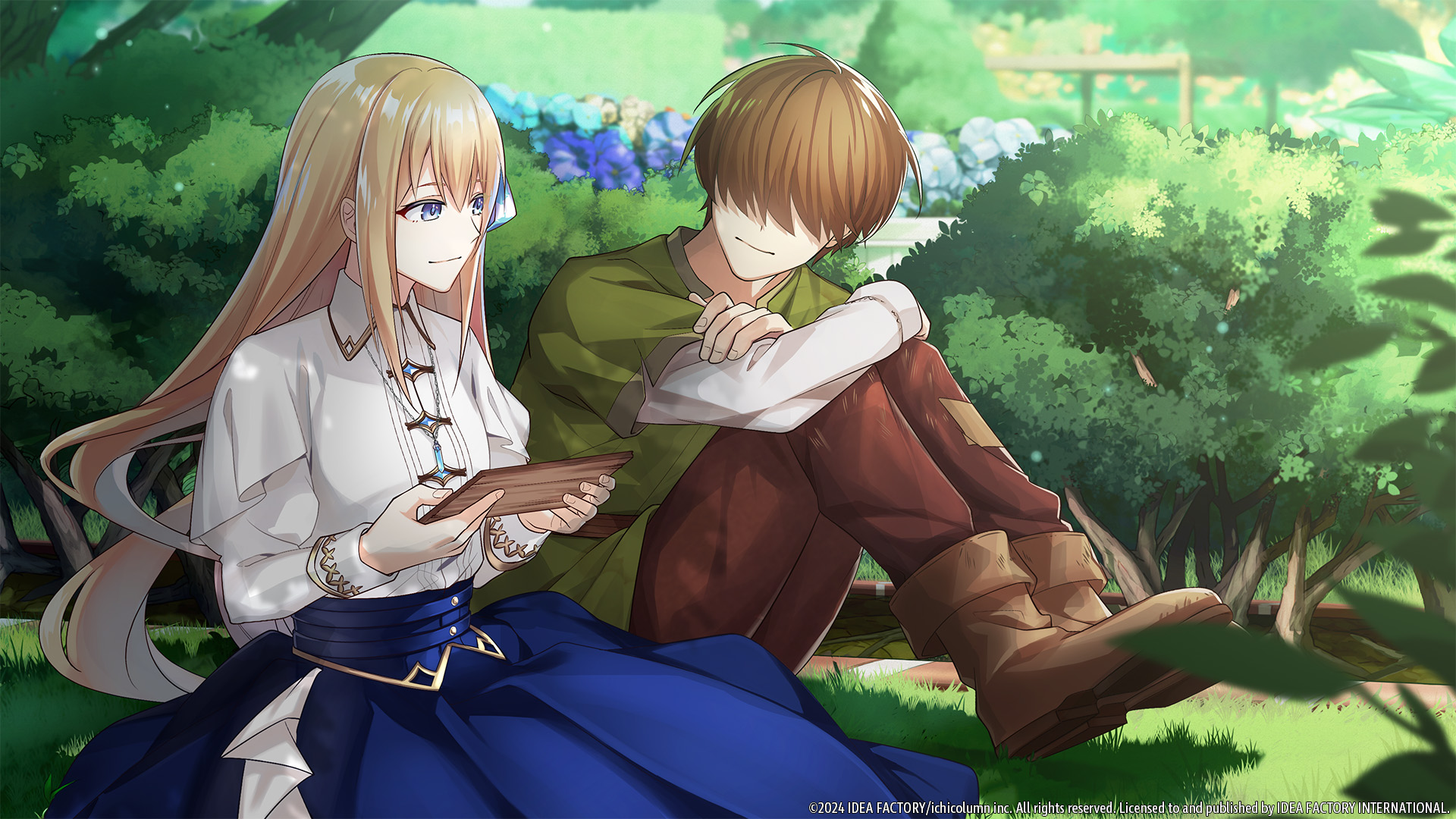 A screenshot from Temirana: The Lucky Princess and the Tragic Knights.