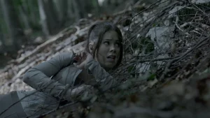 A screenshot of Zanna in The Run.