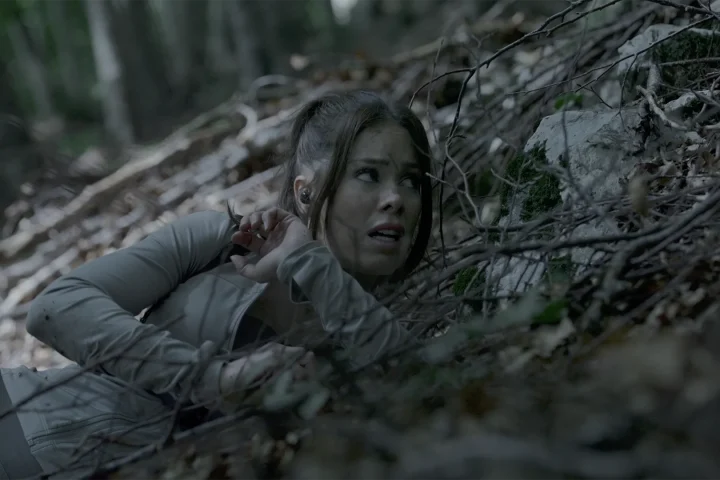 A screenshot of Zanna in The Run.