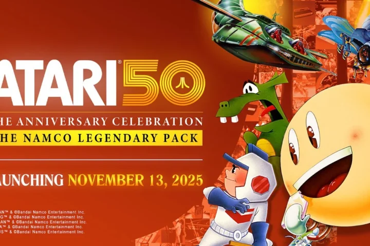 Artwork for Atari 50 DLC The Namco Legendary Pack.