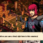 A press screenshot of Demonschool.
