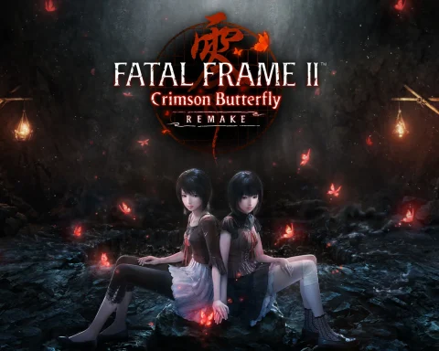 The key art for Fatal Frame II: Crimson Butterfly Remake.