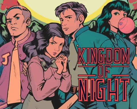 The key art for Kingdom of Night.