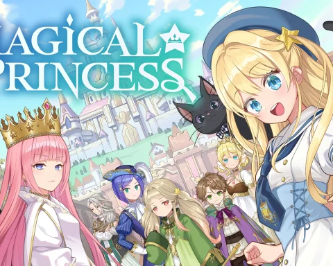 The key visual for Magical Princess.