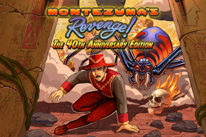 The key art for Montezuma’s Revenge - The 40th Anniversary Edition.