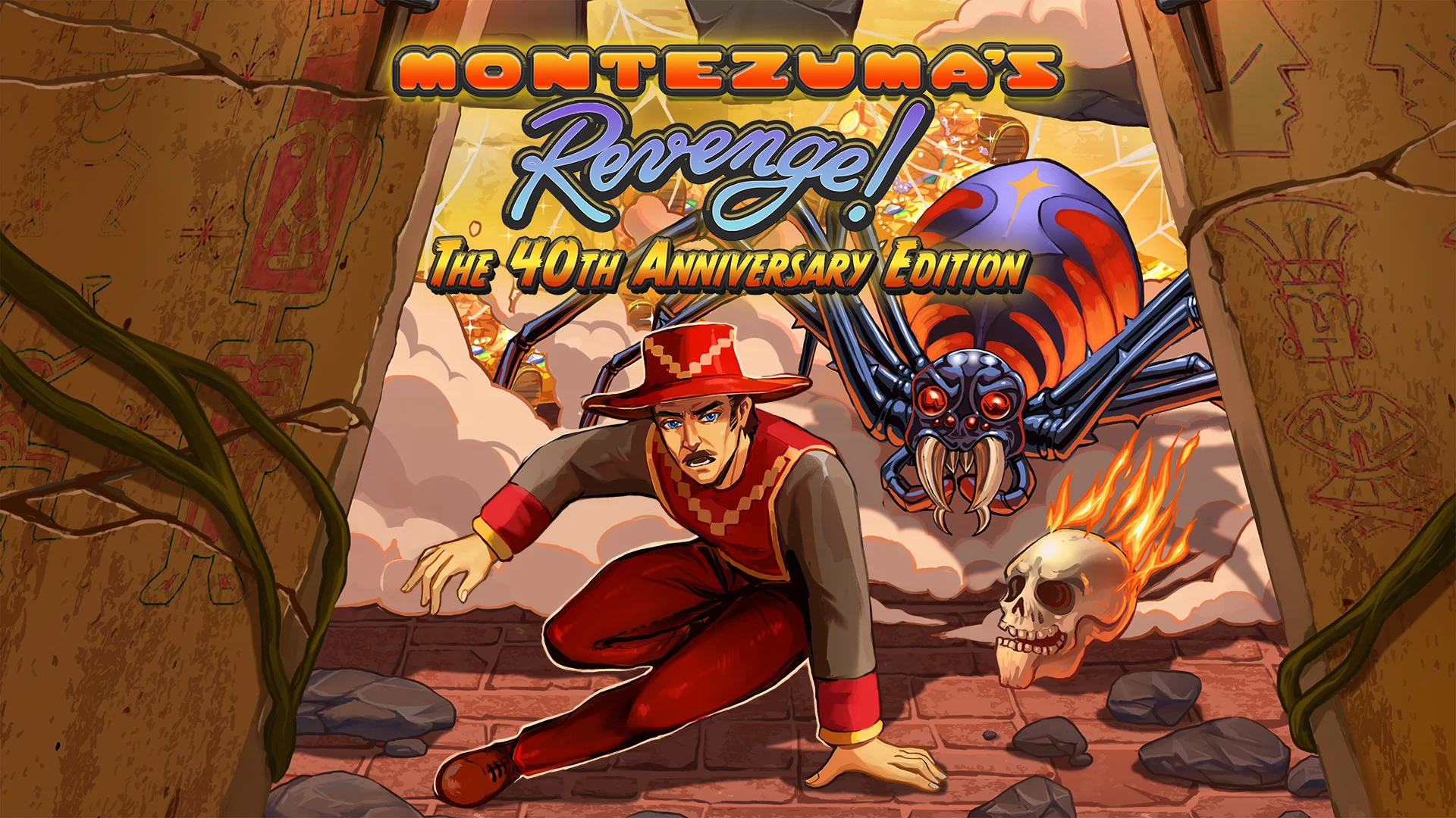 The key art for Montezuma’s Revenge - The 40th Anniversary Edition.
