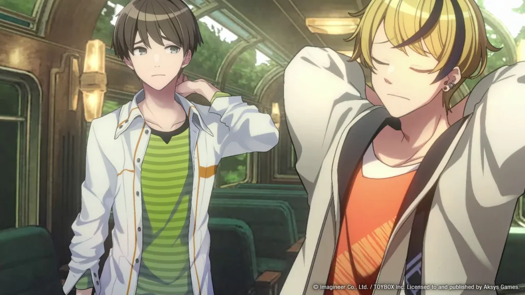 A screenshot from Path of Mystery: A Brush with Death, provided by Aksys Games.