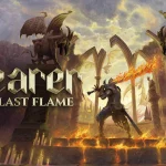 The key art for The Bearer & The Last Flame.