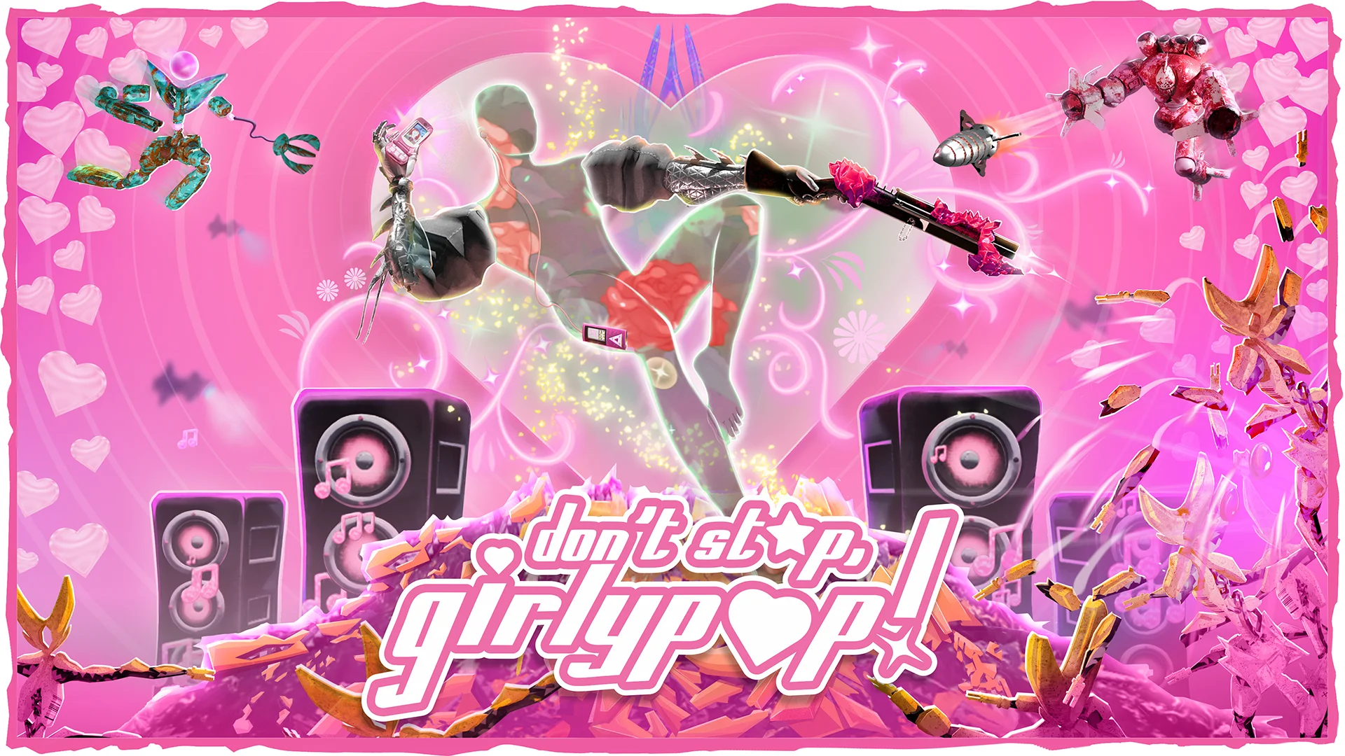 The key art for Don't Stop, Girlypop!