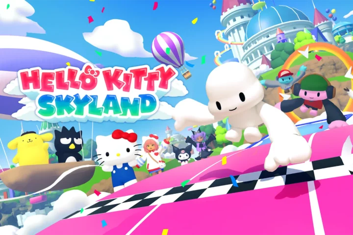 Hello Kitty Skyland's key art, version 2.