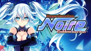 The key art for Hyperdevotion Noire: Goddess Black Heart.