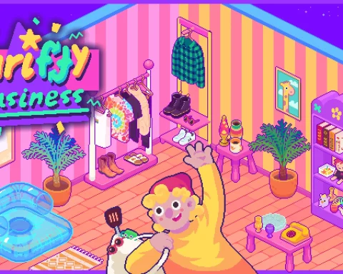 The key art for Thrifty Business.