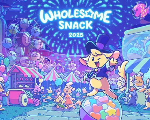 The artwork for 2025's Wholesome Snack.