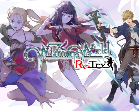 The key art for WiZmans World Re;Try.