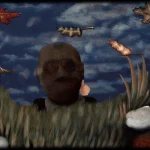 A screenshot from Edgar Allan Poe's Interactive Horror: 1995 Edition.