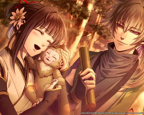 A screenshot from Homura: The Crimson Warriors.