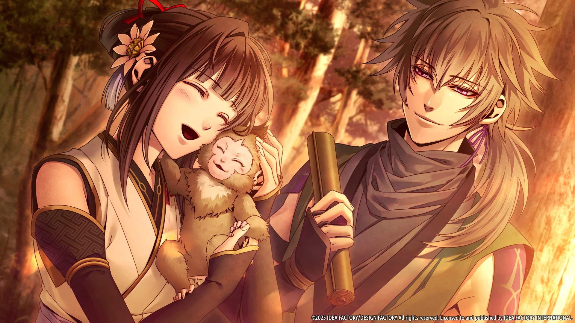 A screenshot from Homura: The Crimson Warriors.