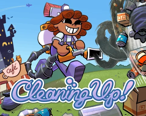 The key art for Cleaning Up!