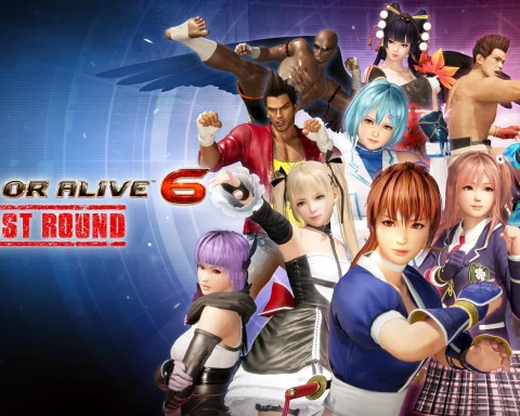The key art for Dead or Alive 6 Last Round.