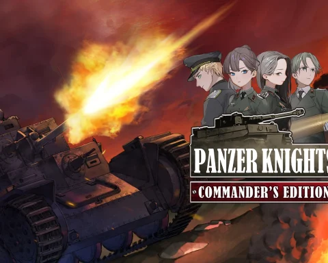 The key art for Panzer Knights: Commander’s Edition.