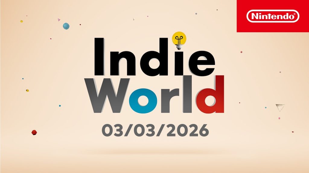 Nintendo Indie World Showcase (03/02/2026).