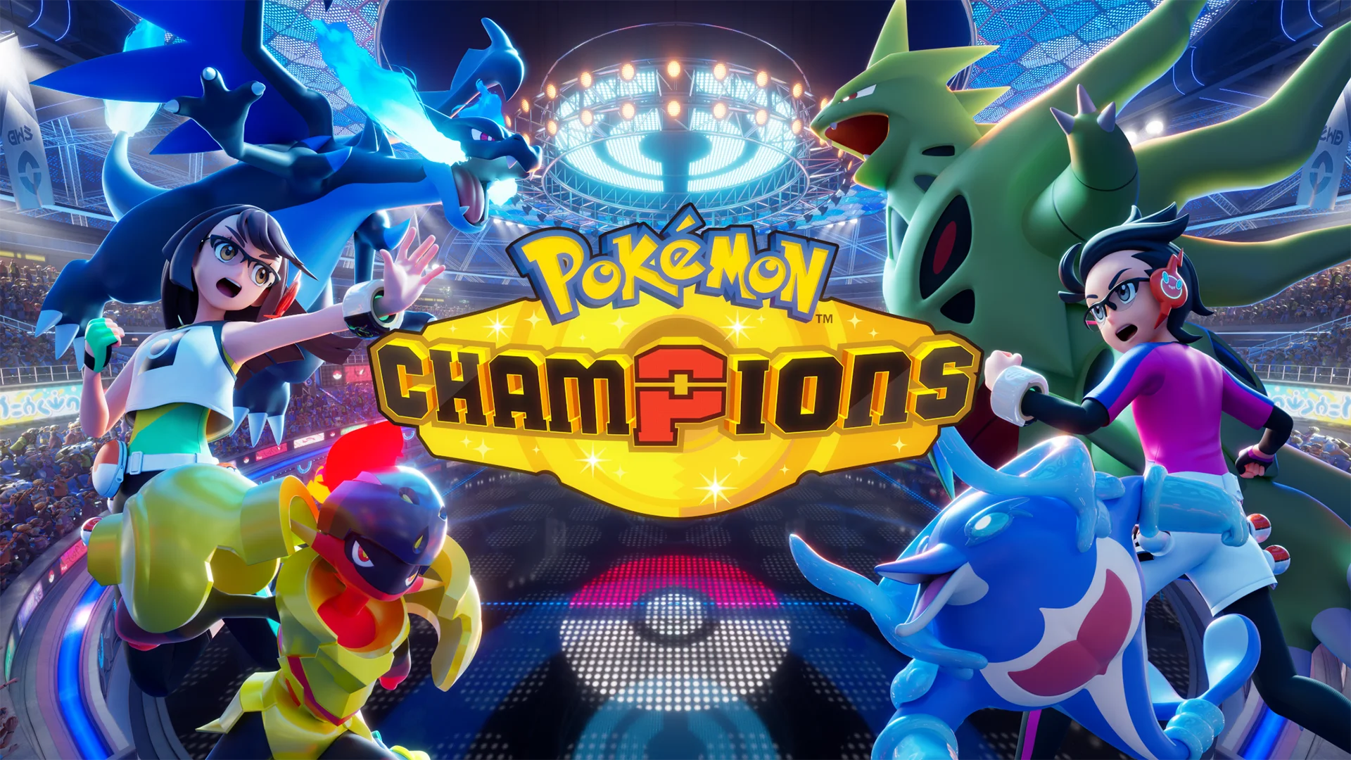 The key art for Pokémon Champions.