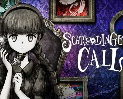 The key art for Schrödinger’s Call.